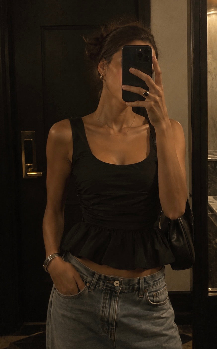 Loop Top Preto