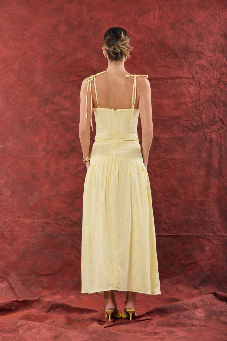 Yellow Moma Dress