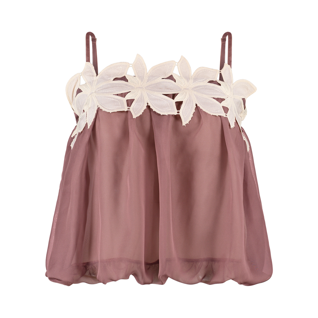 Pink Flower Top