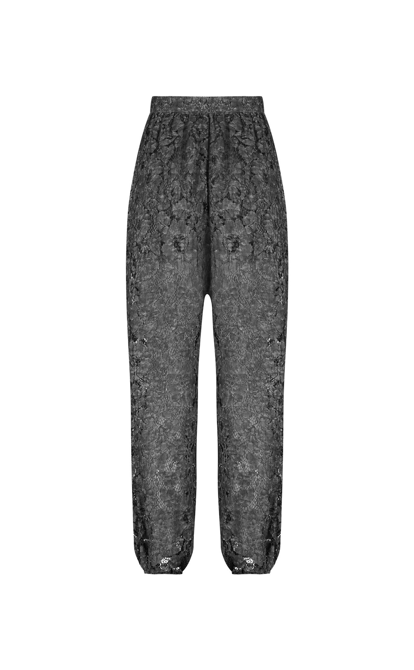 Gray Ballon Pants