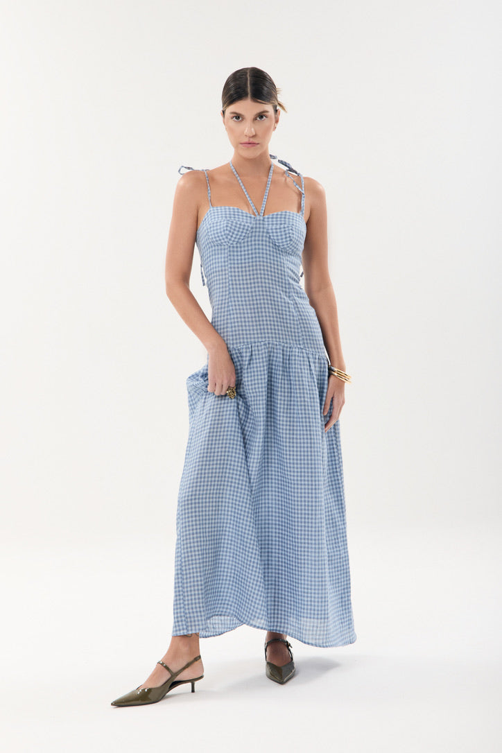 Blue Moma Dress