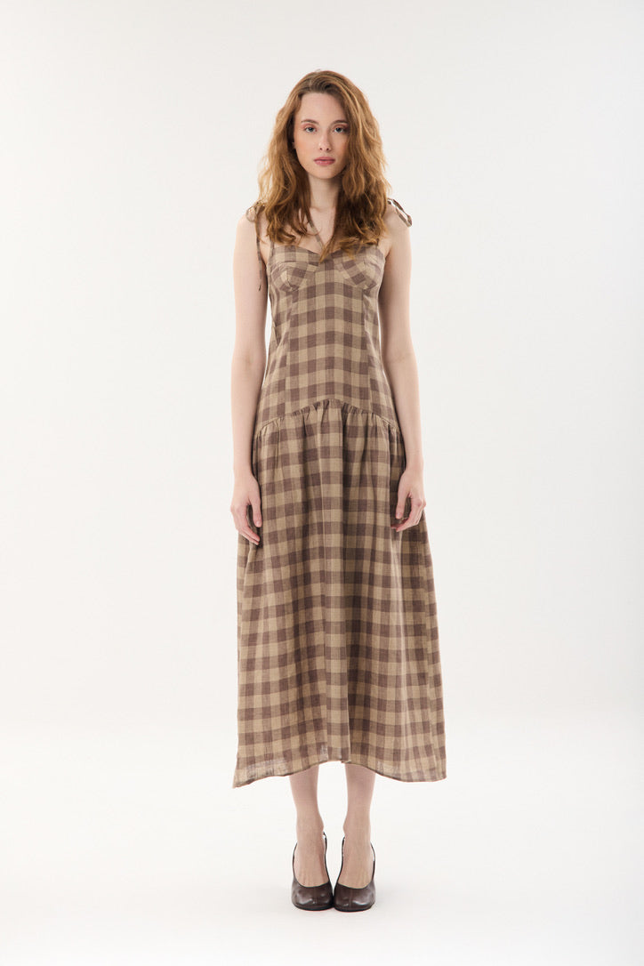 Brown Moma Dress
